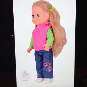 Lovely Talking Adorable Fashionable Doll Anna New